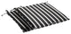 Black and White Stripe Corded Outdoor Chair Pad Set, 19x19