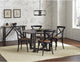 Athenae 4-Light Convertible Ceiling Pendant Light With LED Bulbs, Dark Bronze