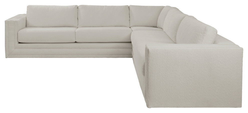 Nativa Interiors Hermes 2 Pieces Sectional, Grey