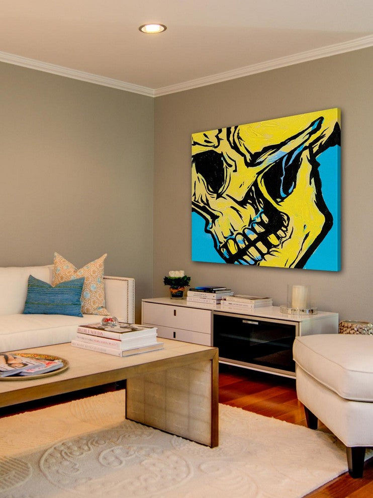 "Skull 1" Print on Canvas