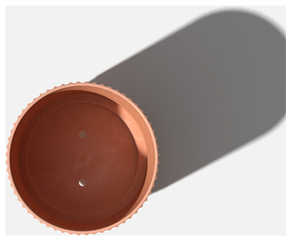 Veradek Demi Series Raised Planter With Stand, Terracotta/Brown, 16", Set of 2