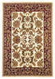 HomeRoots 7' x 10' Polypropylene Ivory or Red Area Rug