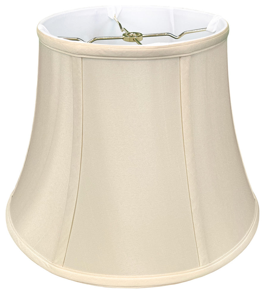 Royal Designs Modified Bell Lamp Shade, Beige, 11x18x13.5, Single