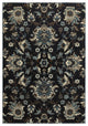 Oriental Weavers Linden Collection Navy/ Blue Floral Indoor Area Rug 3'10"X5'5"