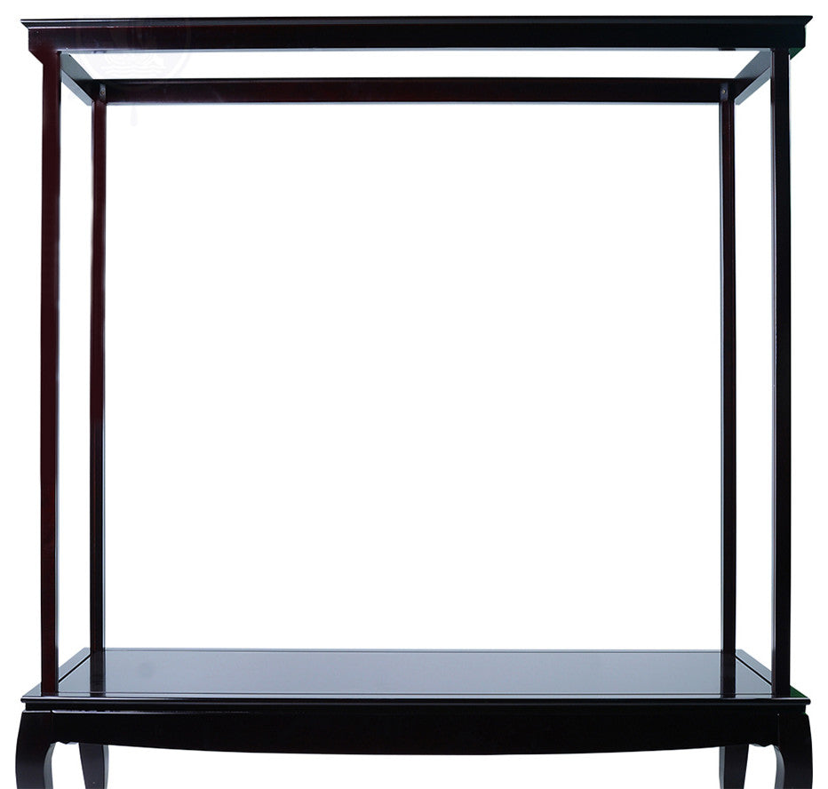Display Case For Xl Ship No Glass Wooden Display Case for Model Ships