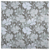 Floral Blooms Gray 2 58x58 Tablecloth