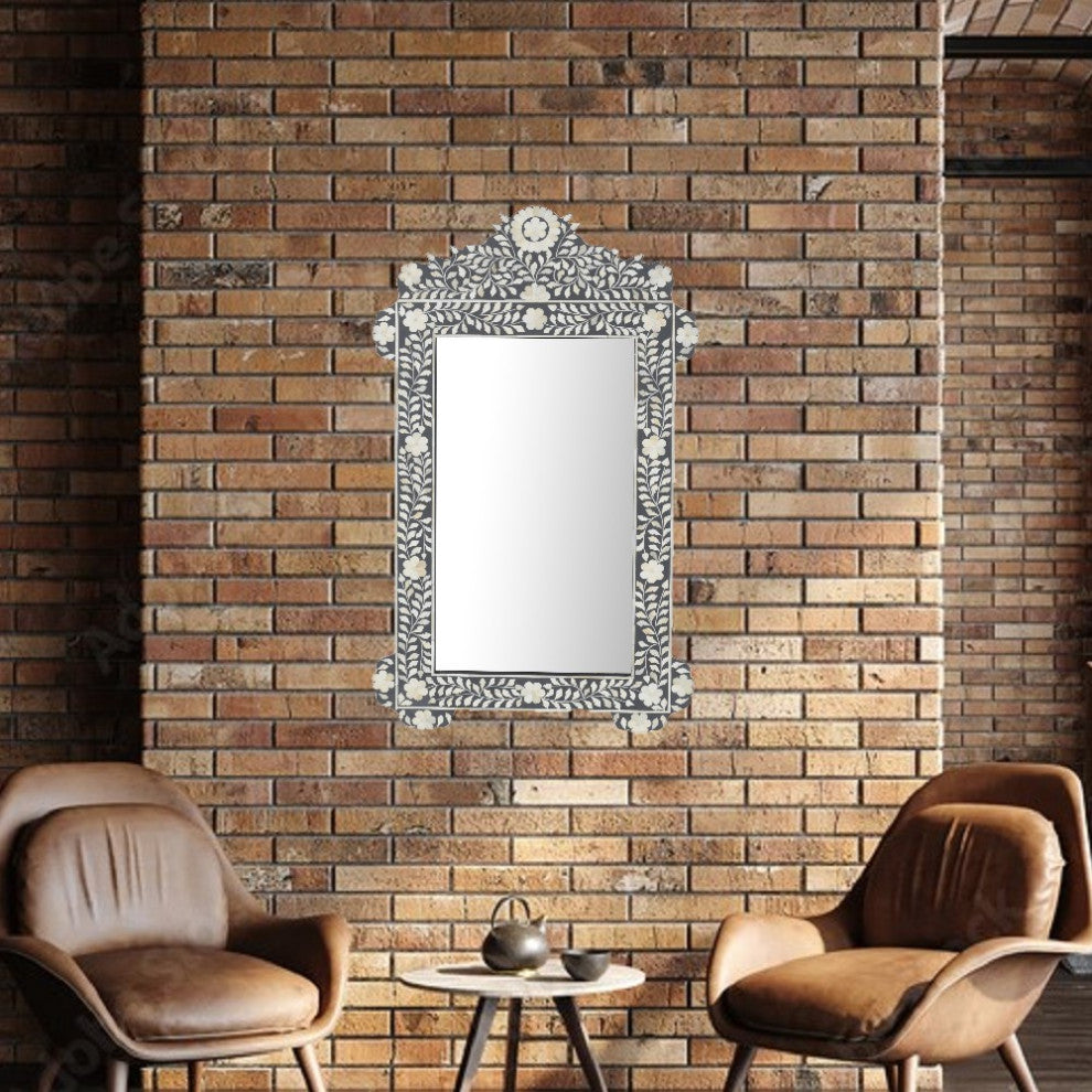 Tenjiku Bone Inlay 48"x28" Mirror