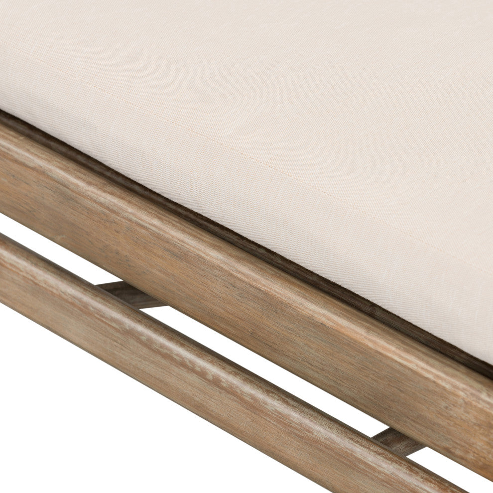 Rosen Outdoor Dining Chair-Natural Eucal