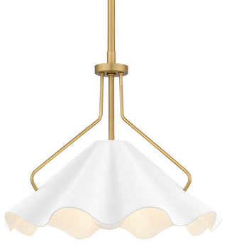 Quoizel QP6219 Mejia 14"W Pendant - Aged Brass