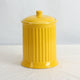 Simsbury Extra Large Canister, Citron, Yellow