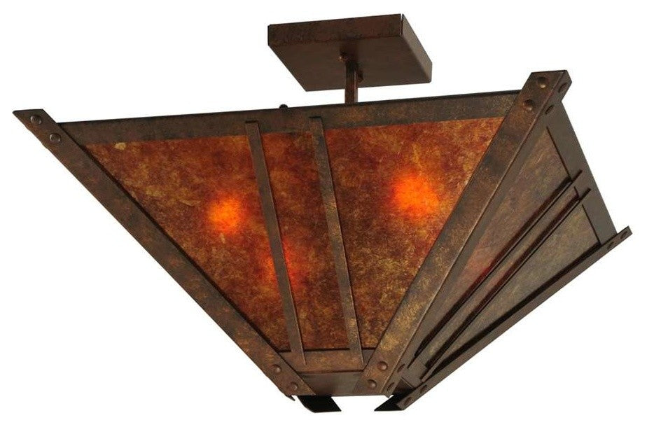 22 Square Arta Semi-Flushmount