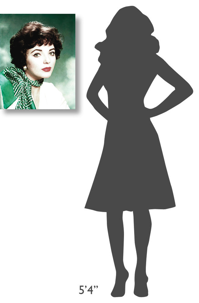 "Joan Collins" Stretched Canvas Giclee by Hollywood Photo Archive, 17"x22"