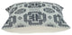 Gray Aztec Design Throw Pillow