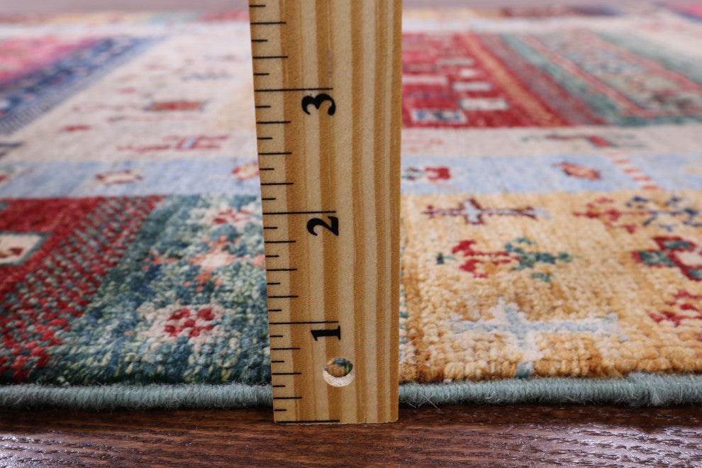 Handmade Persian Gabbeh Tribal Rug 2' 7" X 4' 0" Q8359