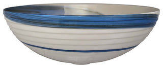 Roma Murano Glass Bathroom Sink, Marina