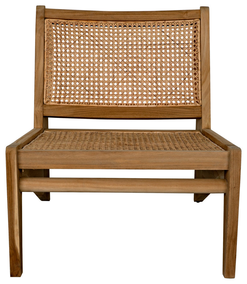 Udine Chair With Caning, Teak