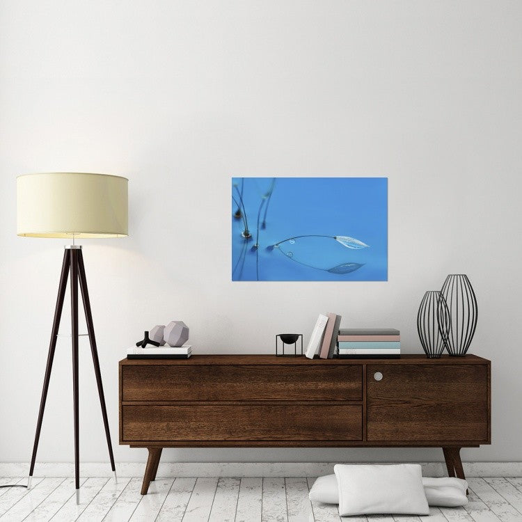 "Blue Water" Stretched Canvas Giclee by Heidi Westum, 36x24"