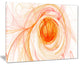 "Yellow Ball of Yarn" Abstract Digital Art Canvas Print
