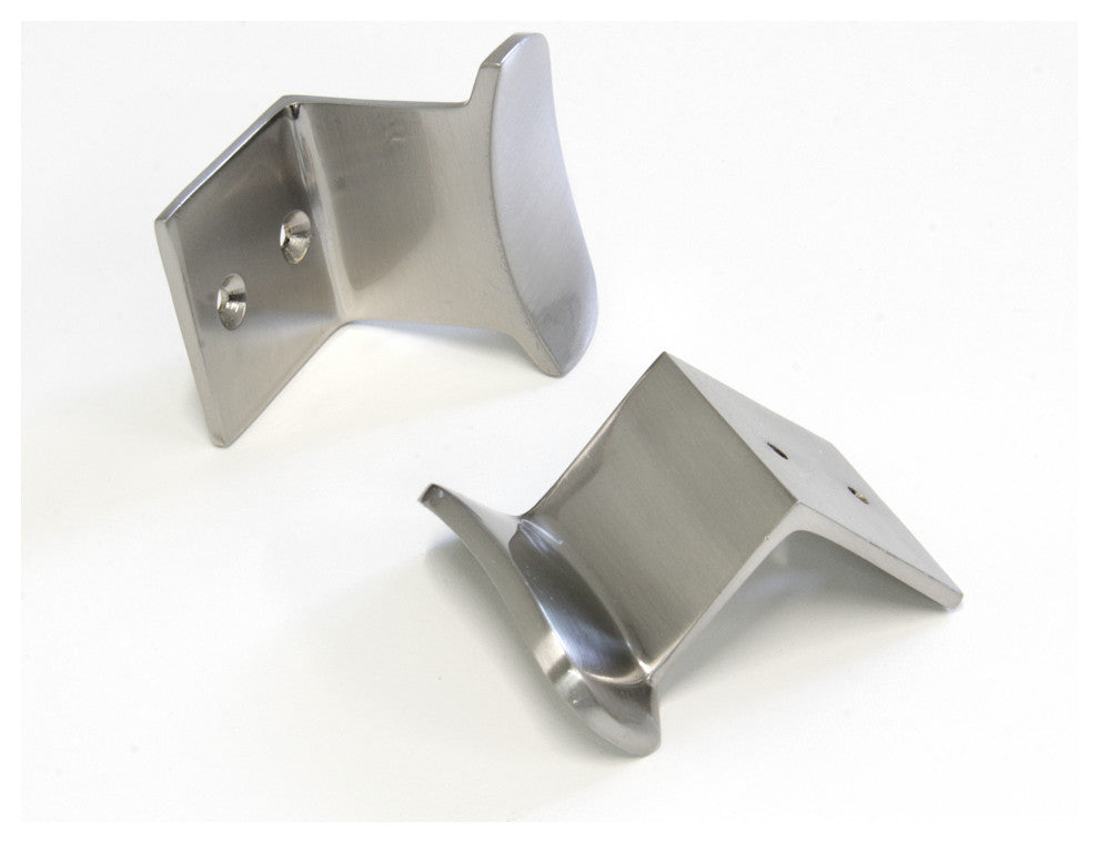 RCH Decorative Brass Wall Hook, 1.5 Inch, Various Finishes, Satin Nickel, 1.5 In
