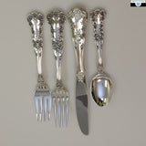 Gorham Sterling Silver Buttercup 4-Piece Place Set
