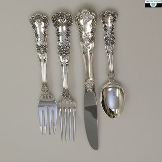 Gorham Sterling Silver Buttercup 4-Piece Place Set