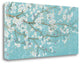 "April Breeze I Teal" By Wiens James, Giclee Print on Gallery Wrap Canvas