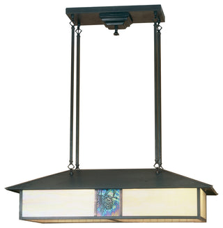 35L Winter Pine Oblong Pendant