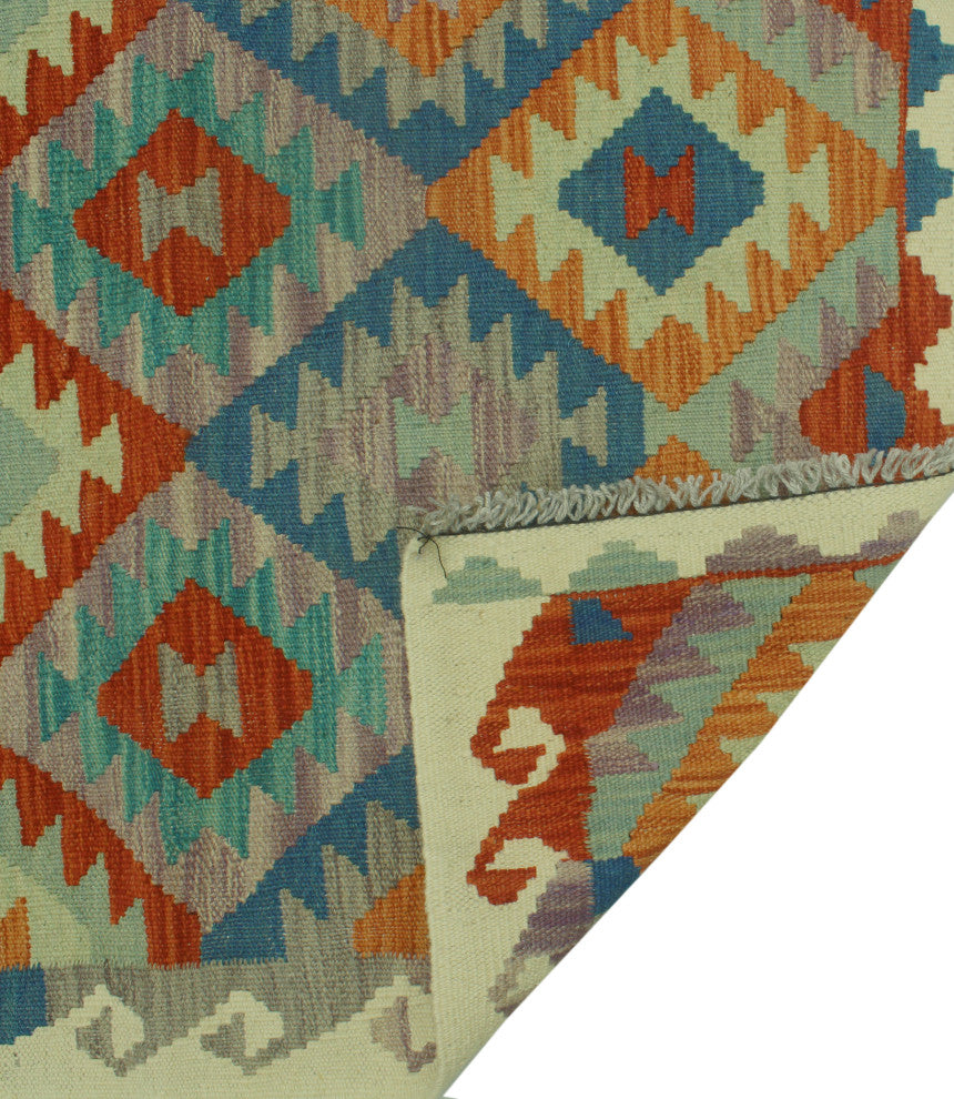 Sangat Kilim Aqela Ivory Runner