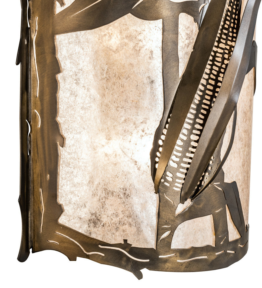 18 Wide Corn Wall Sconce