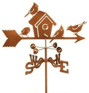 Birdhouse Weathervane With Roof Mount