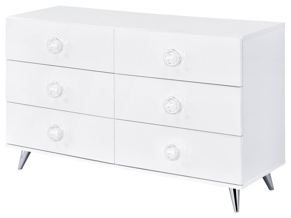 ACME Dresser, White Finish