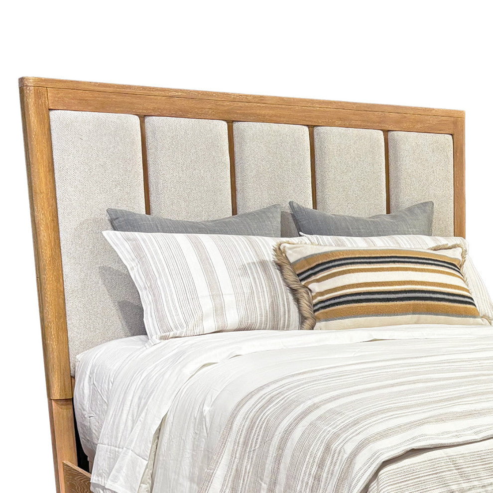 Parker House Escape Bedroom Queen 5/0 Panel Bed and Nightstand