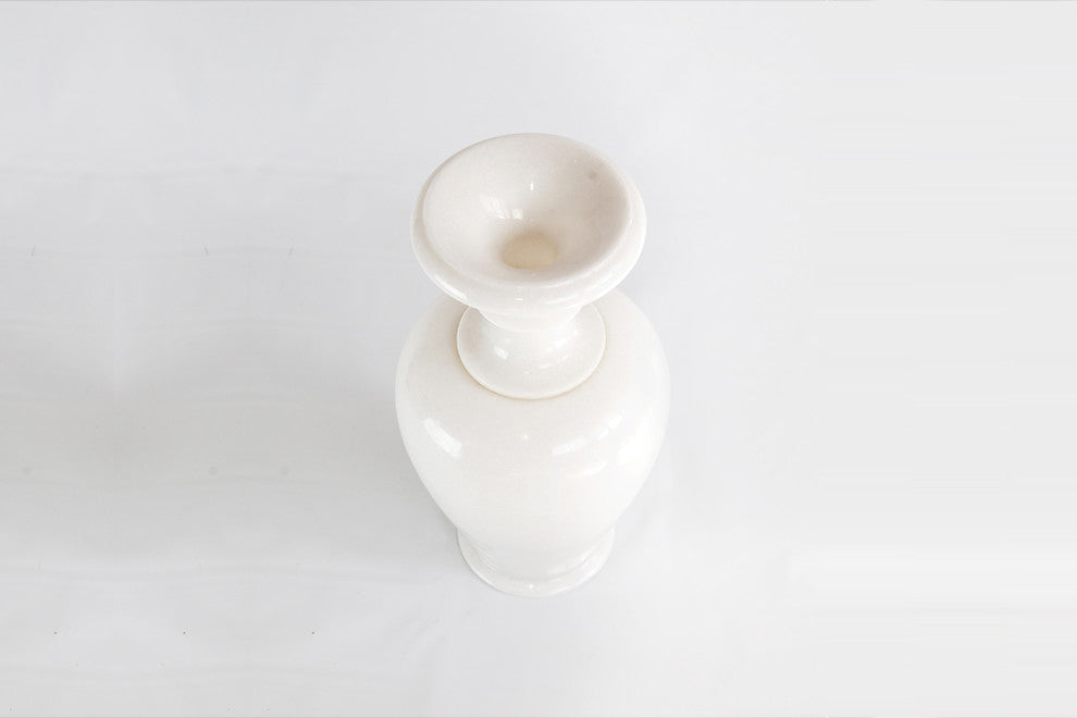 Makrana White Marble Vase