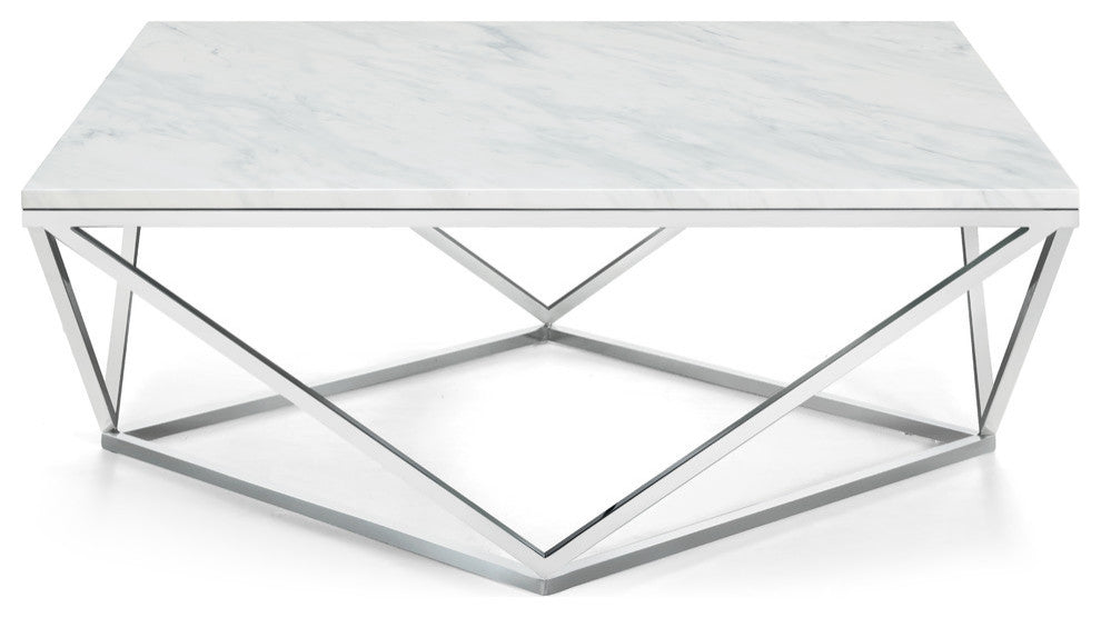 Skyler Chrome Coffee table