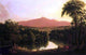Jesse Talbot Landscape by a River With Mountains in the Distance
