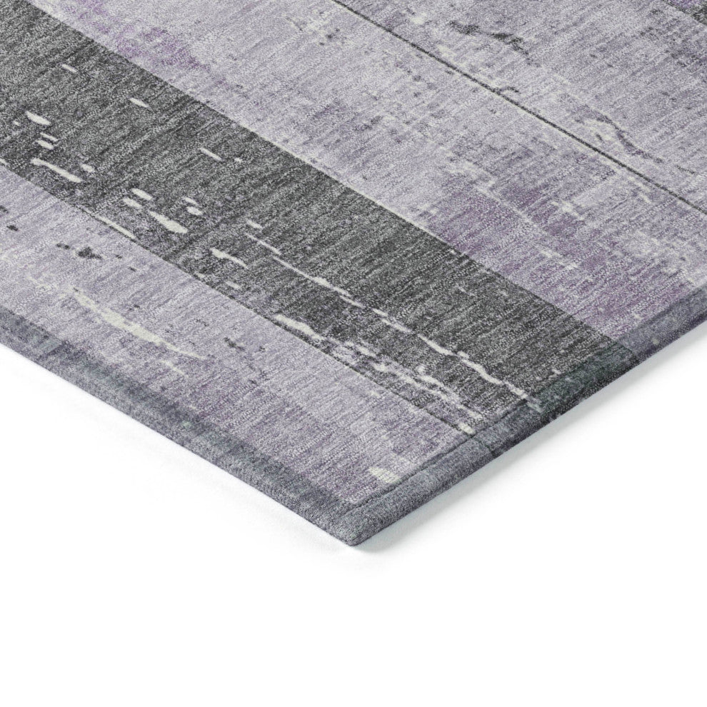 Machine Washable Indoor/Outdoor Chantille ACN1868 Violet 10' x 14' Rug
