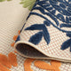 Octavia Modern Floral Area Rug, Multi-Color, 7'11" X 10'3"