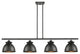 INNOVATIONS LIGHTING 516-4I-BK-M14-BK-LED Adirondack 3 Light Island Light