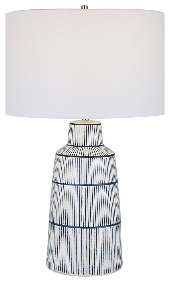 Uttermost Breton Nautical Stripe Table Lamp