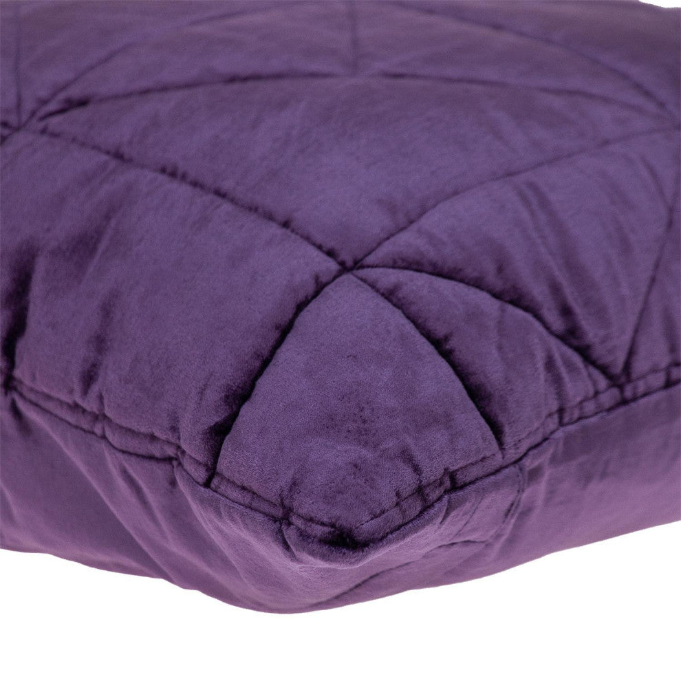 Parkland Collection Zoe Purple Throw Pillow