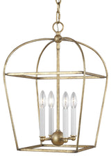 Stonington Small Lantern, Antique Gild