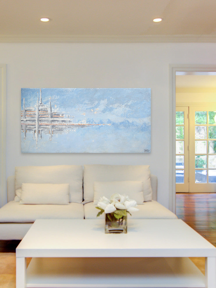 "Mother" Painting Print on Wrapped Canvas, 60"x30"