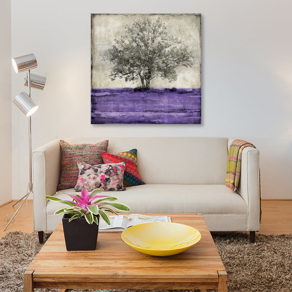 "Majestic - Amethyst" by Eric Turner, Canvas Print, 18"x18"