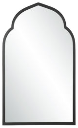 Uttermost Kenitra Arch Mirror, Matte Black 9746