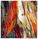 Safavieh Glacier Gla126Q Organic and Abstract Rug, Red and Green, 8'0"x8'0" Squa