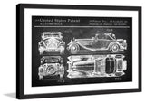 "1924 Chrysler B70 Phaeton" Framed Painting Print, 45"x30"