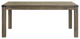 ACME Abiram Dining Table, Rustic Oak