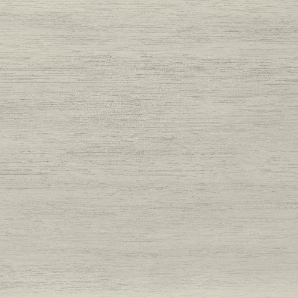 Farmhouse Basics Queen Bed Set 3/CTN, Rustic White Finish