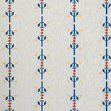 Jodhpur Stripe Spring Chenille Rug, Dark Cobalt Blue, 5'x7'