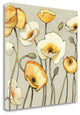 "Jaune Gris III" By Shirley Novak, Giclee Print on Gallery Wrap Canvas